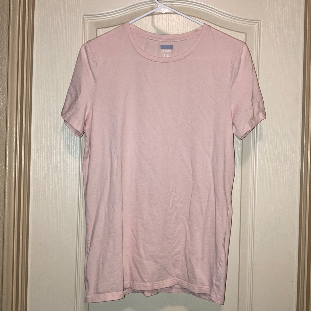 Light Pink Basic Tee